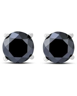 Diamond Select Cuts 14k 2.00 Ct. Tw. Diamond Earrings - Black