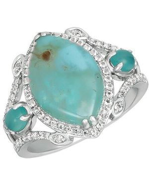 Le Vian Aquaprase 14K 3.94 Ct. Tw. Aquaprase Cocktail Ring - Blue