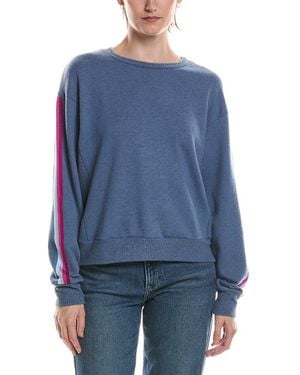 Michael Stars Carrie Relaxed Sweatshirt - Blue