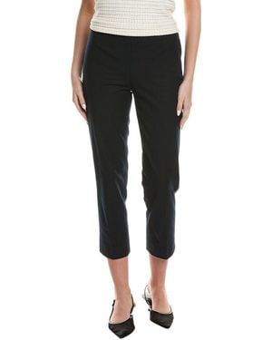 Lafayette 148 New York Bleecker Cropped Pant - Black