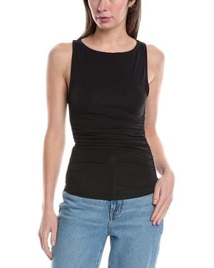 Rag & Bone Luca Shirred Tank - Black