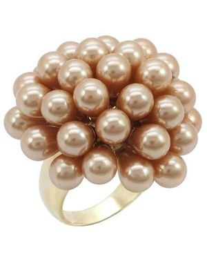 Alamode Jewelry Ring - White