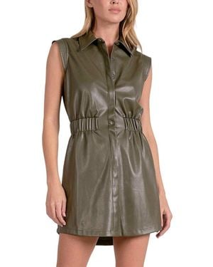 Elan Mini Dress - Green