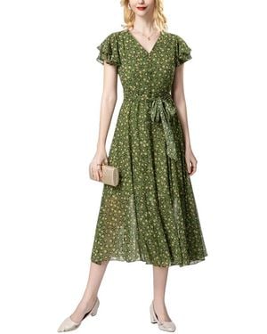 BURRYCO Midi Dress - Green