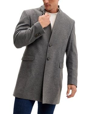 Ron Tomson Overcoat - Grey