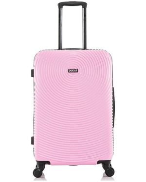 DUKAP Inception Lightweight Hardside Spinner 24in - Pink