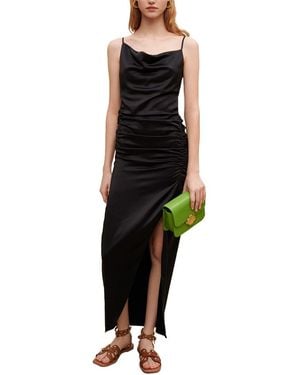 Maje Rinoir Maxi Dress - Black