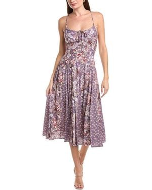 IPPONELLI Midi Dress - Purple