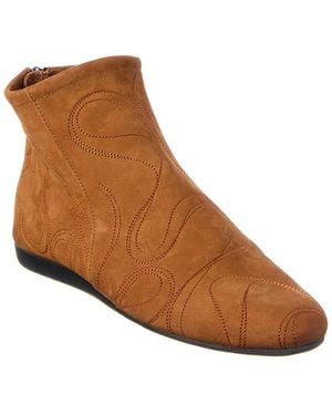 Arche Lilpik Suede Bootie - Brown