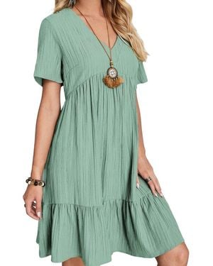 ENJOY PETRA Mini Dress - Green