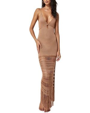 Dilireba Maxi Dress - Natural