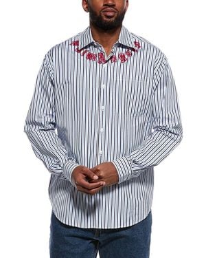 Palm Angels Button Shirt - Blue