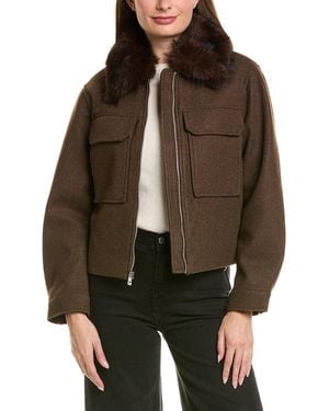 Tahari Maeve Jacket - Brown