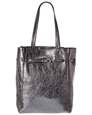 Givenchy North South Medium Leather Tote - Black