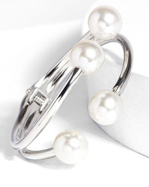 Saachi Pearl Cuff Bracelet - Multicolour