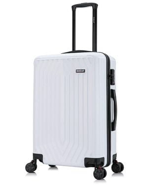 DUKAP Stratos Lightweight Hardside Spinner 24in - White