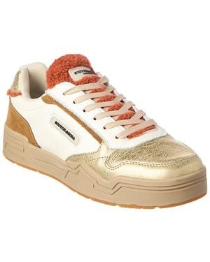 Scotch & Soda Lillie Suede Trainer - White
