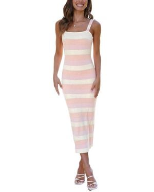ENJOY PETRA Midi Dress - Pink