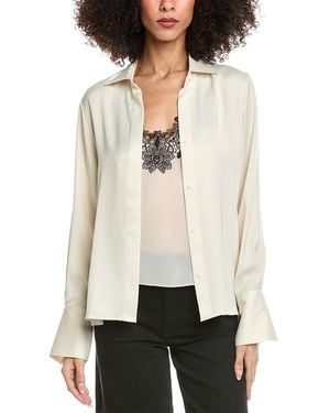 Rag & Bone Venus Popover Blouse - White