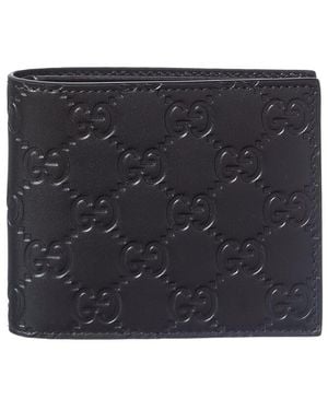 Gucci GG Leather Wallet - Black