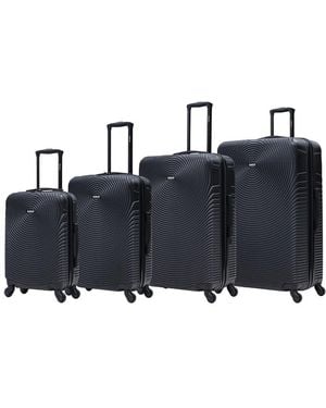 DUKAP Inception Lightweight Hardside 4pc Set - Black