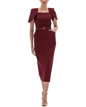 BGL Midi Dress - Red