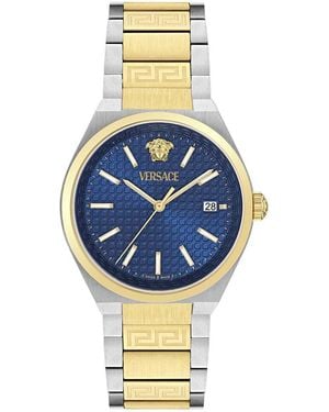 Versace V-auria Watch - Metallic