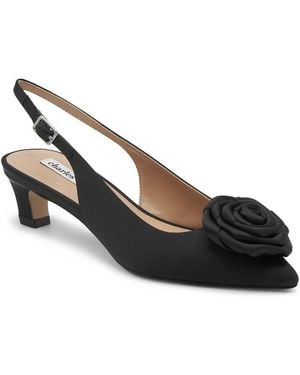 Charles David Aleph Satin Dress Shoe - Black