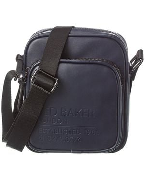 Ted Baker Philton Flight Bag - Blue