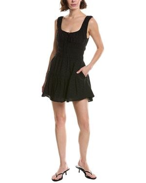 Nia Salt Mini Dress - Black