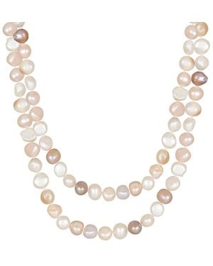 Splendid 9-10Mm Pearl Necklace - Natural