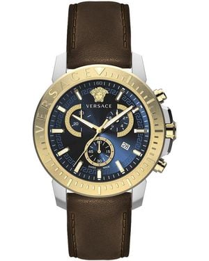 Versace New Chrono Watch - Metallic