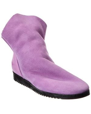 Arche Baosha Suede Bootie - Purple