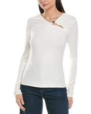 Ariella Asymmetric Top - White
