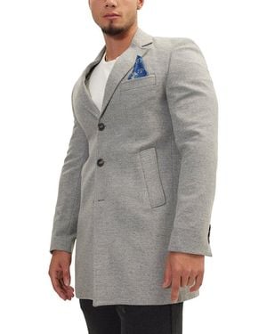 Ron Tomson Overcoat - Grey