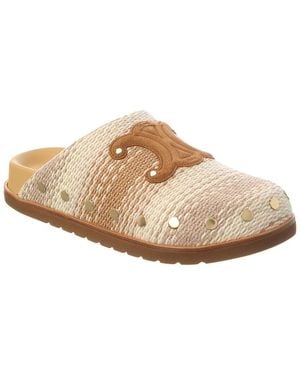 Celine Pitea Clog - White