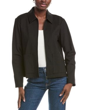 Eileen Fisher Classic Collar Jacket - Black