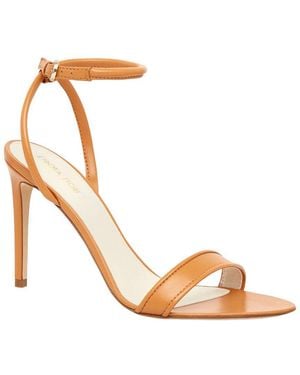 Prota Fiori Freesia Apple Leather Sandal - Metallic