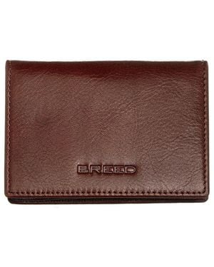 Breed Porter Leather Wallet - Brown