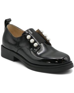 Charles David Gent Patent Loafer - Black