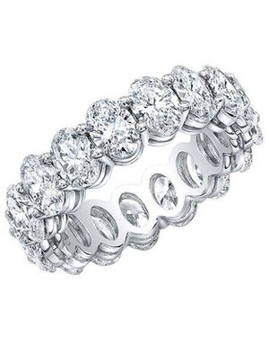 Forever Creations Signature Forever Creations 14k 6.00 Ct. Tw. Lab Grown Diamond Eternity Ring - White