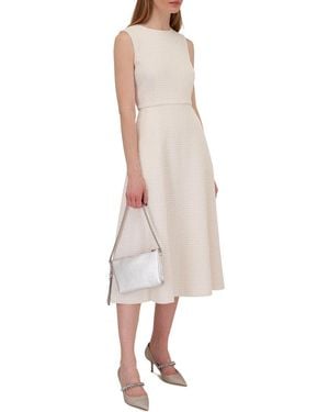 Adam Lippes Eloise Wool-Blend Dress - Natural