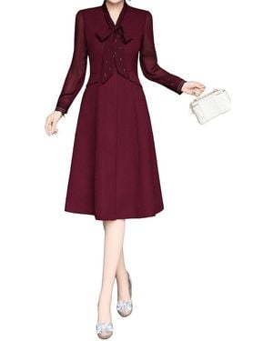 BRC By BURRYCO Midi Dress - Red