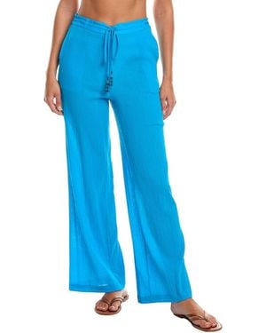 Natori Cotton Gauze Pant - Blue