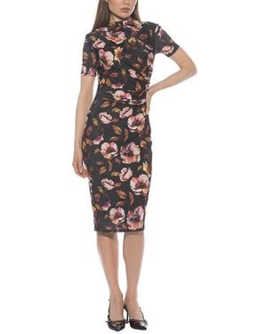 Alexia Admor Santal Fit & Flare Dress - Multicolour