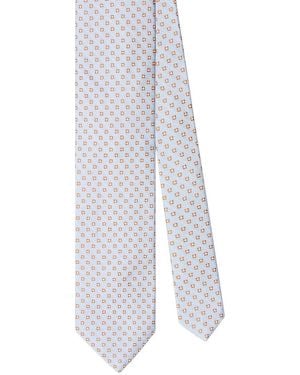 Robert Talbott Silk Micro Neat Geo Spot Best Of Class Necktie - White
