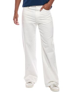 RTA Jamie Wide Leg Jean - White
