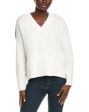 Vince Camuto High-Low Jumper - White