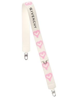 Givenchy Leather Shoulder Strap - White