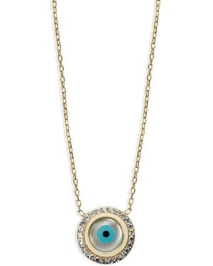 Argento Vivo Cz Necklace - Metallic